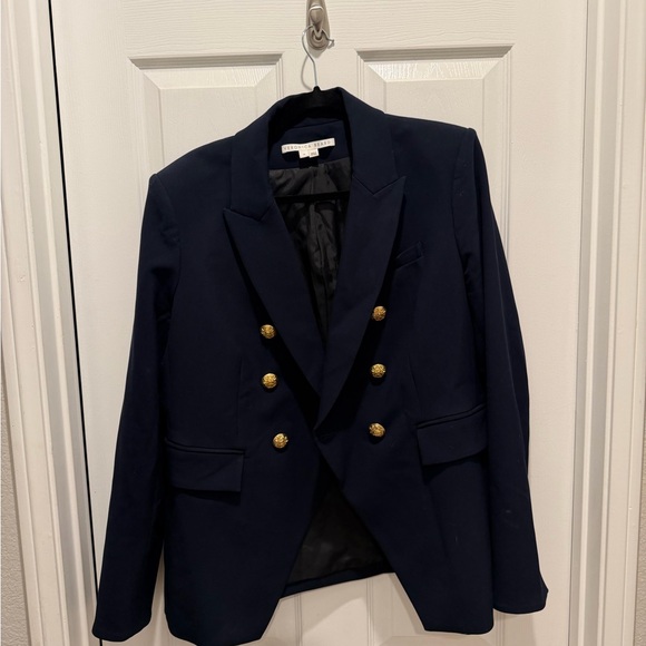 Veronica Beard Miller Dicky Jacket in Navy - Picture 8 of 11